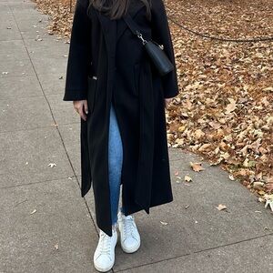 Forever 21 Black Long Coat